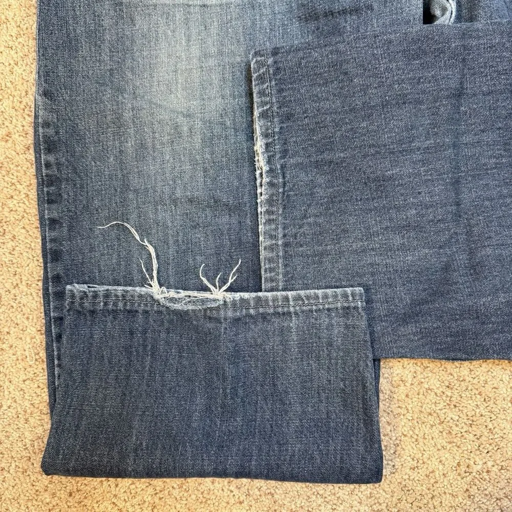 Levis Jeans Mens 48x32 Blue 559 Relaxed Straight Leg Medium Wash Denim Workwear